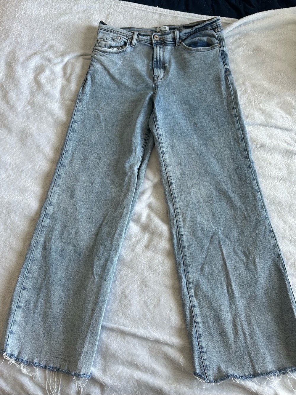 Kensie Light Blue Wide Leg Jeans